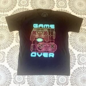 Game Over Graphic T-Shirt Size Medium